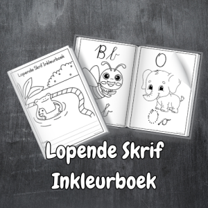 Lopende Skirf Inkleurboek