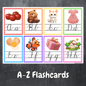 Cursive Flashcards