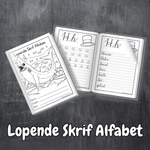 Lopende Skrif Alfabet Boek 2