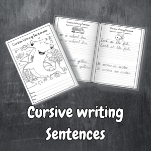 Cursive Writing Sentences