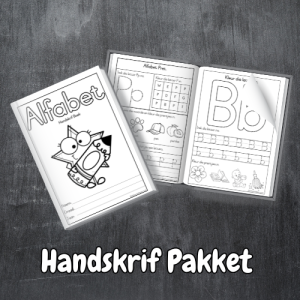 Afrikaanse Alfabet Handskrif Reeks – 27 Boekies (420 Bladsye)